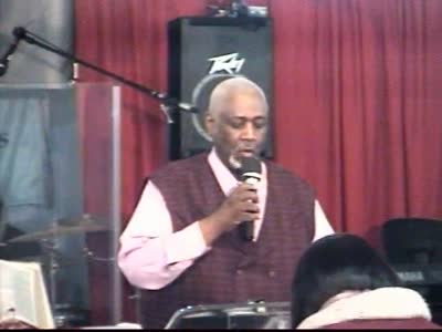 Mens day service featuring Min Larry Roberts Jr