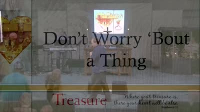 Scripture: Matthew 6:25-34