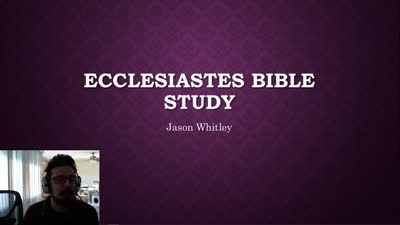 Wed night Bible Study