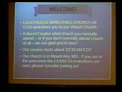Lighthouse Ministries Church of God
Mount Airy, MD