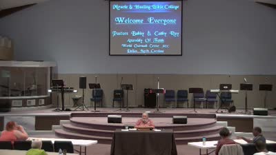 Miracle and Healing Bible College for our Live stream online students.
