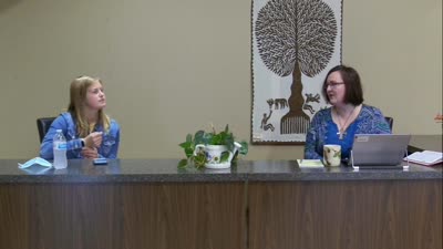 Pastor Angie and our Summer Intern Macy Block