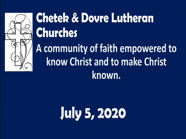 July 5 2020 Sunday Service