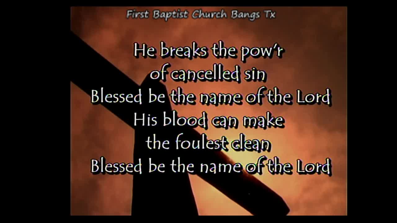 FBC Bangs Worship service