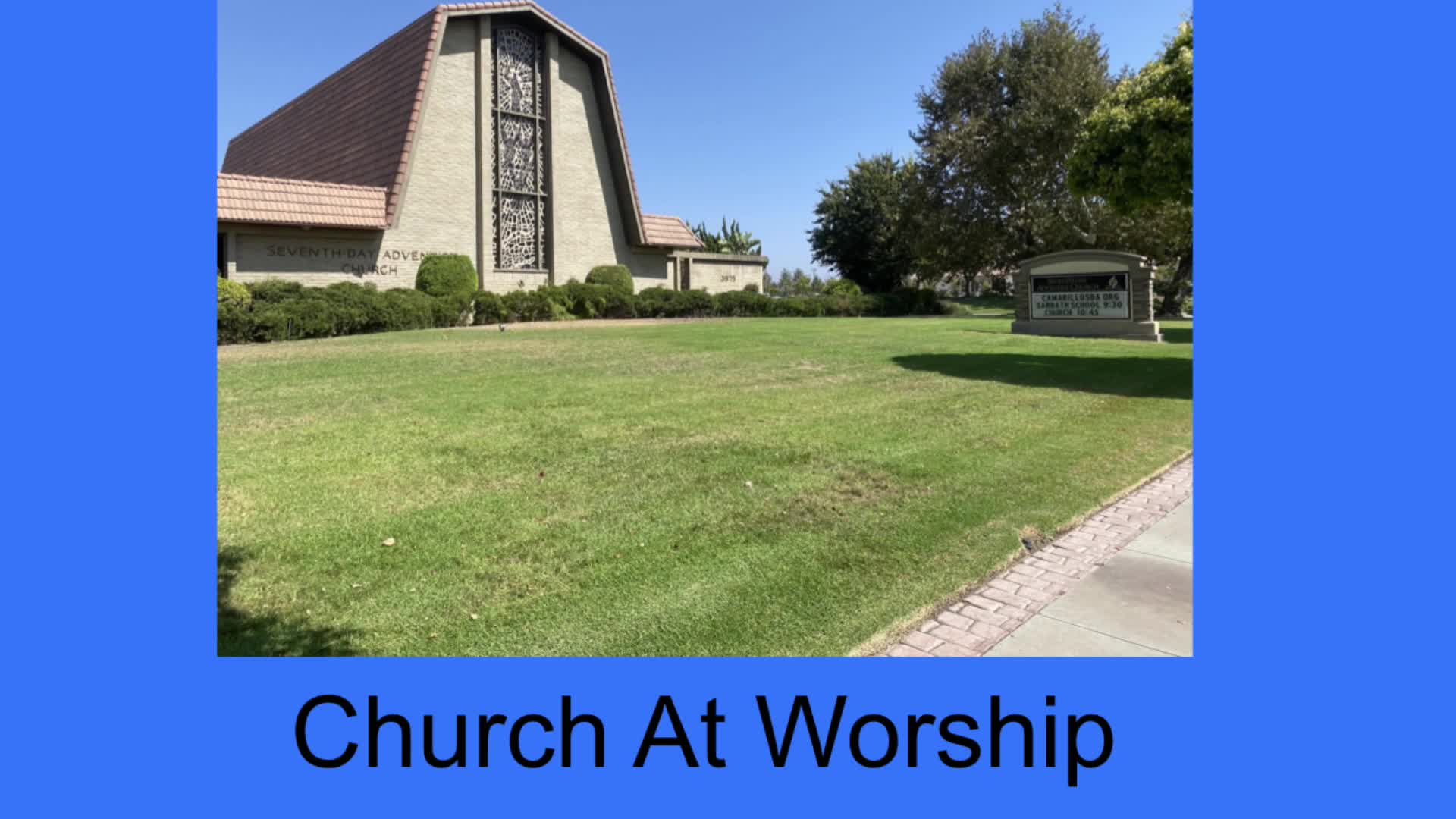 1/16/2021 Church at Worship