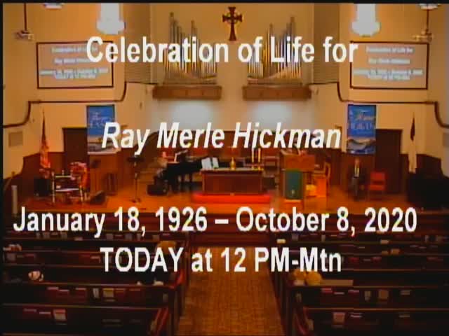 Ray Merle Hickman Memorial