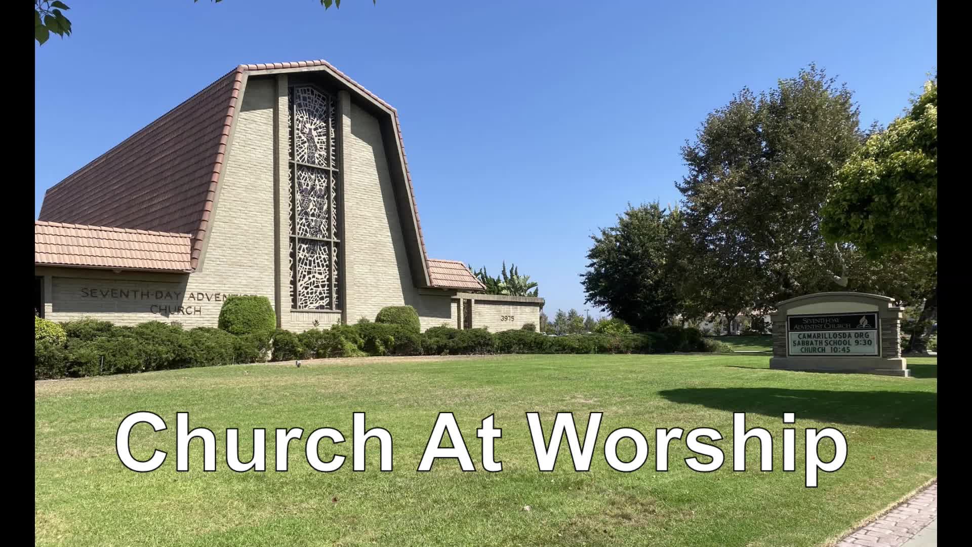  1/30/2021 Church At Worship