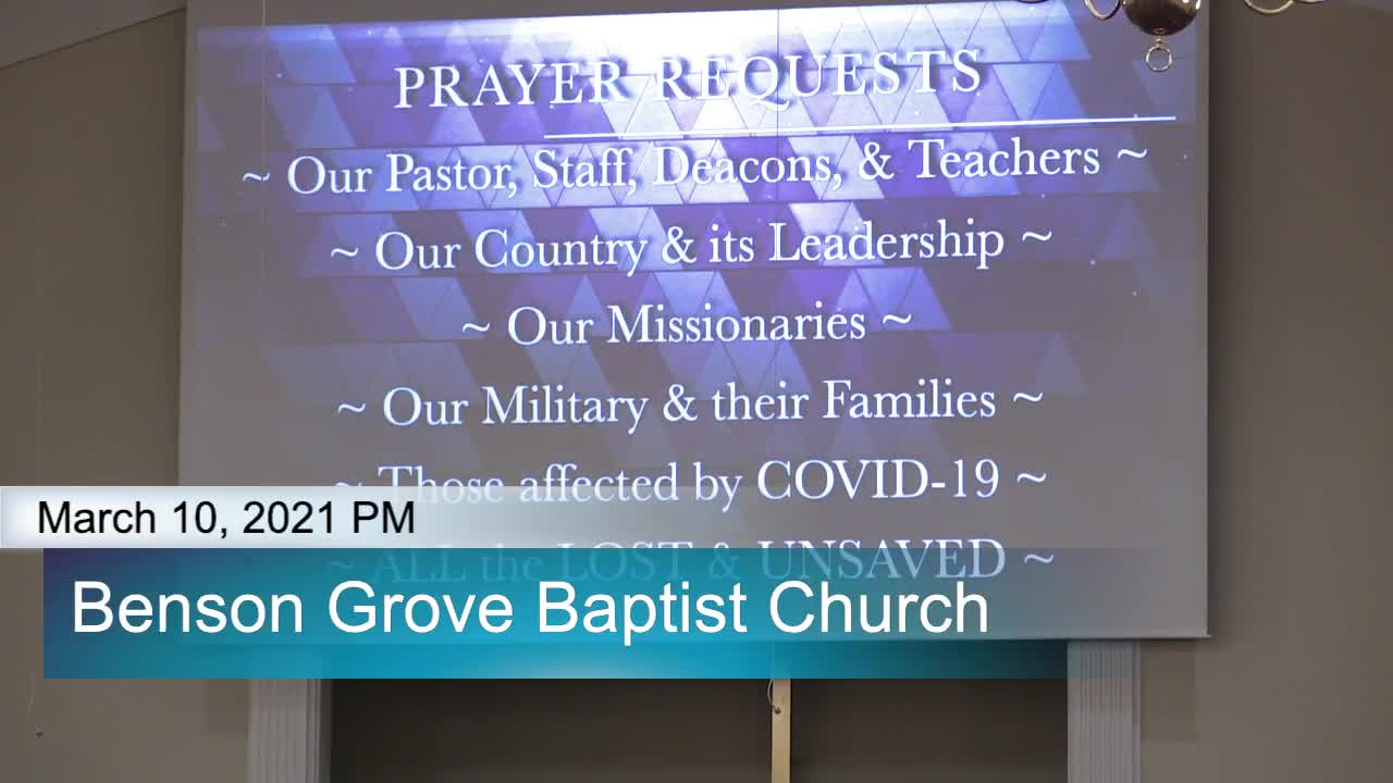 BGBC Live  MidWeek Prayer Meeting