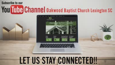 Oakwood Baptist Church - Sunday Service 3-14-2021
Oakwood Baptist Church CCLI License 1040537