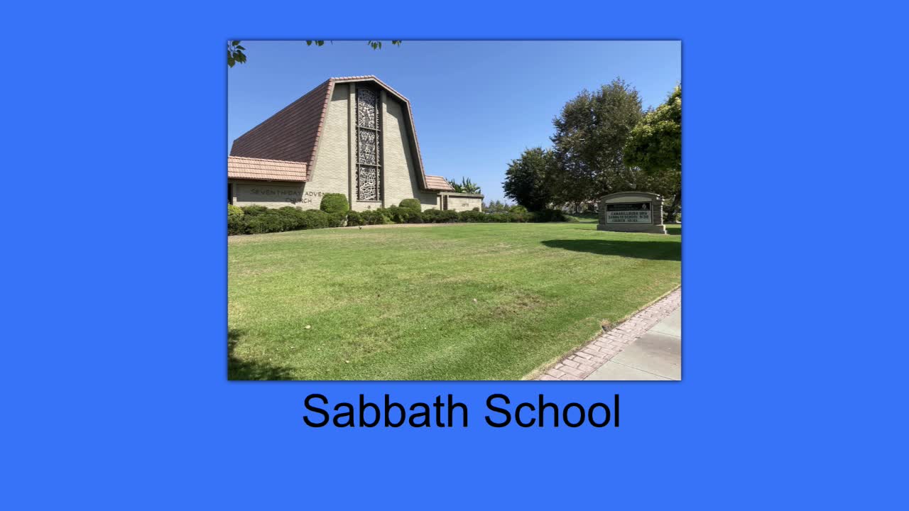 Sabbath School 10:33:33 AM