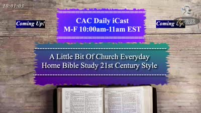 A Little Bit Of Church Everyday, Home Bible Study 21st Century Style.