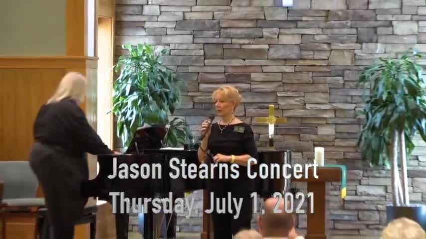 Jason Stearns Concert July 1 2021