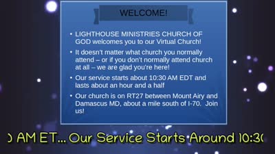 Lighthouse Ministries Church of God
Mount Airy, MD
#KnockingOverSacredCows