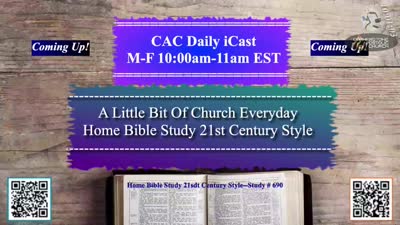 A Little Bit Of Church Everyday, Home Bible Study 21st Century Style. We have CCLI License for all songs performed and recorded.