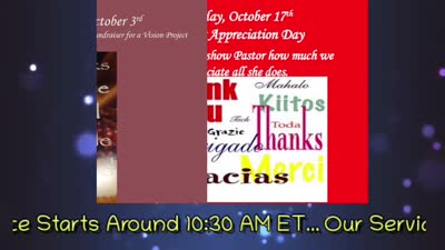 Lighthouse Ministries Church of God
Mount Airy, MD -- Sandra Hamby, Pastor