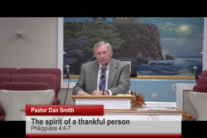 The Spirit of a thankful person