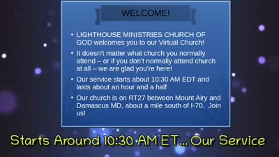 Lighthouse Ministries Church of God
Mount Airy, MD