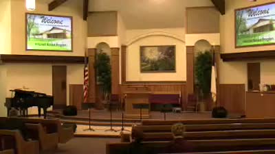 The school gives a wonderful presentation for church today!