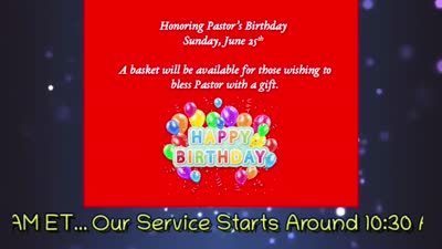 Lighthouse Ministries Church of God
Mount Airy, MD -- Sandra K. Hamby, Pastor