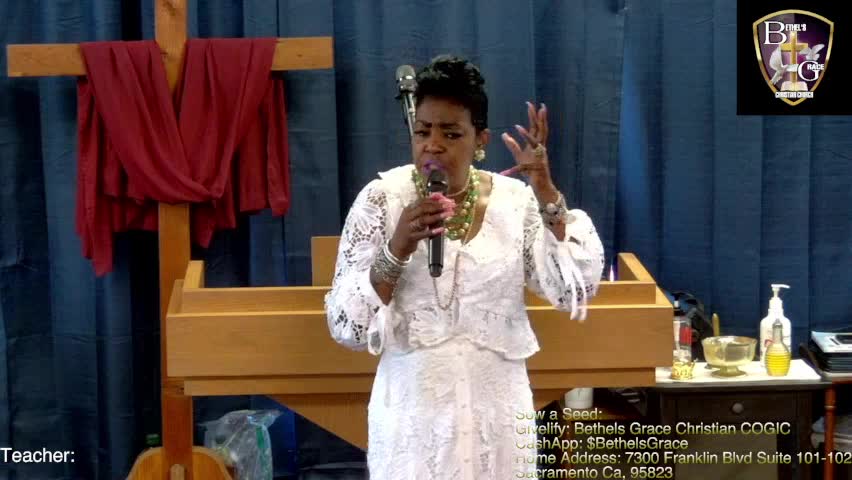 Bethels Grace Christian COGIC Livestreaming