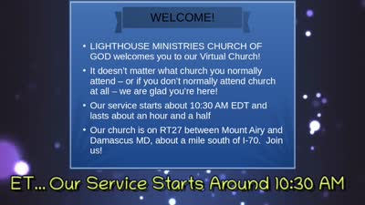Lighthouse Ministries Church of God
Mount Airy, MD