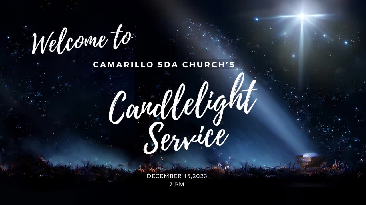 Christmas Candlelight Service 12/15/23