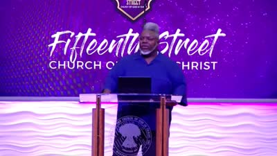Join the 15th Street COGIC for this week's Wednesday Night Worship and Word with Pastor Alvin Coleman Jr.
