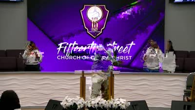 Join the 15th Street COGIC for this week's Wednesday Night Worship and Word with Pastor Alvin Coleman Jr.