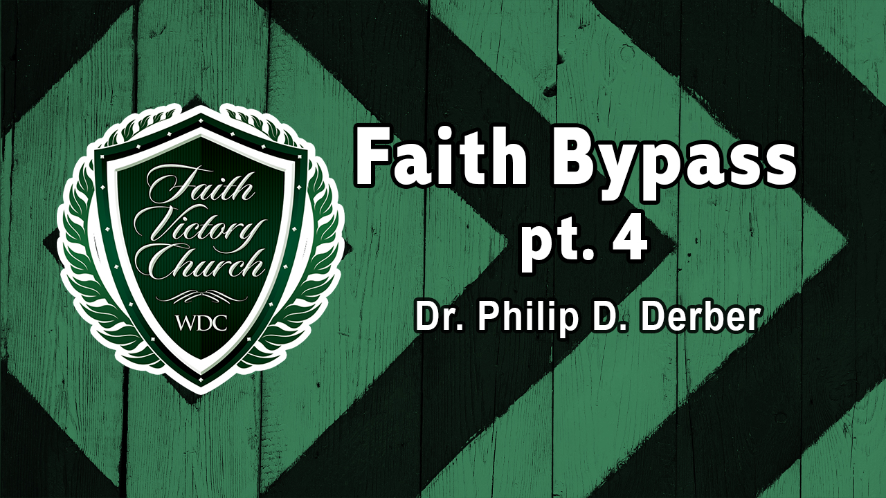 Dr. Derber continues his teaching on how to use your faith to bypass your feelings.
