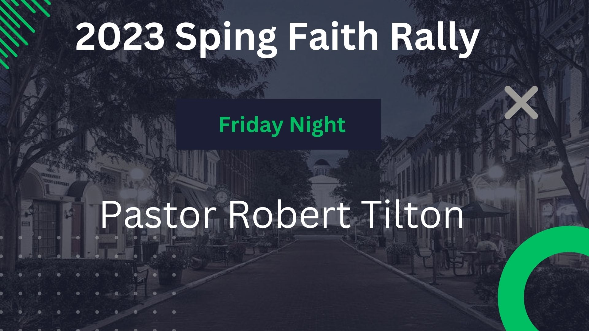 Join our weekly Faith Victory Service broadcast live from Faith Victory Church World Distribution Center in Frankfort, Kentucky.