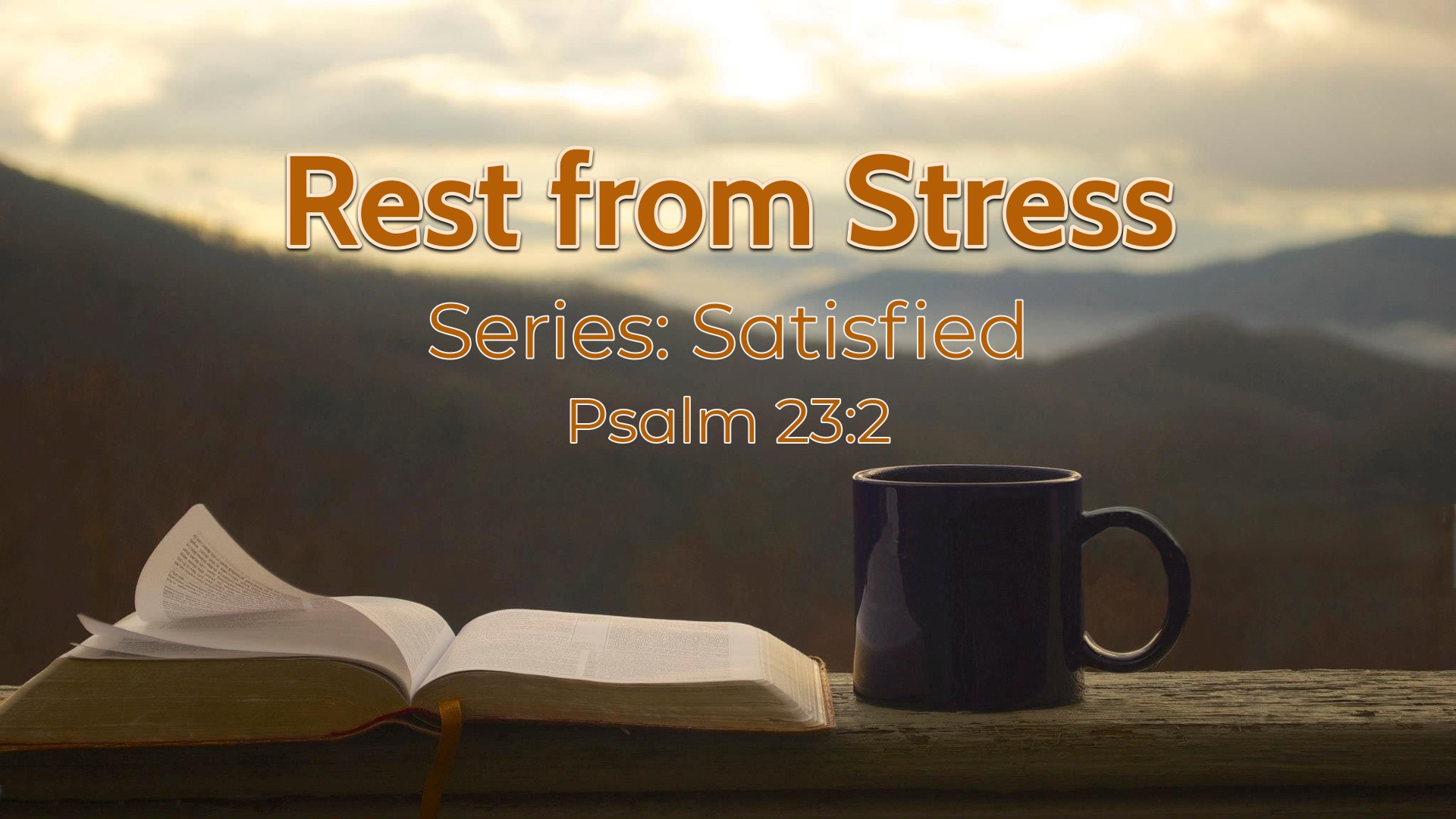 Rest from Stress | 1/12/25
