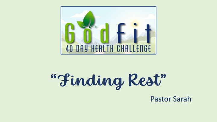 Church At Worship "Finding Rest"