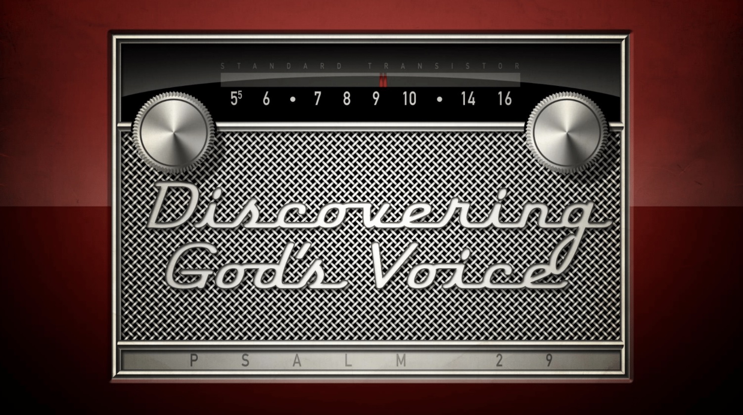 Discovering Gods Voice Part 1