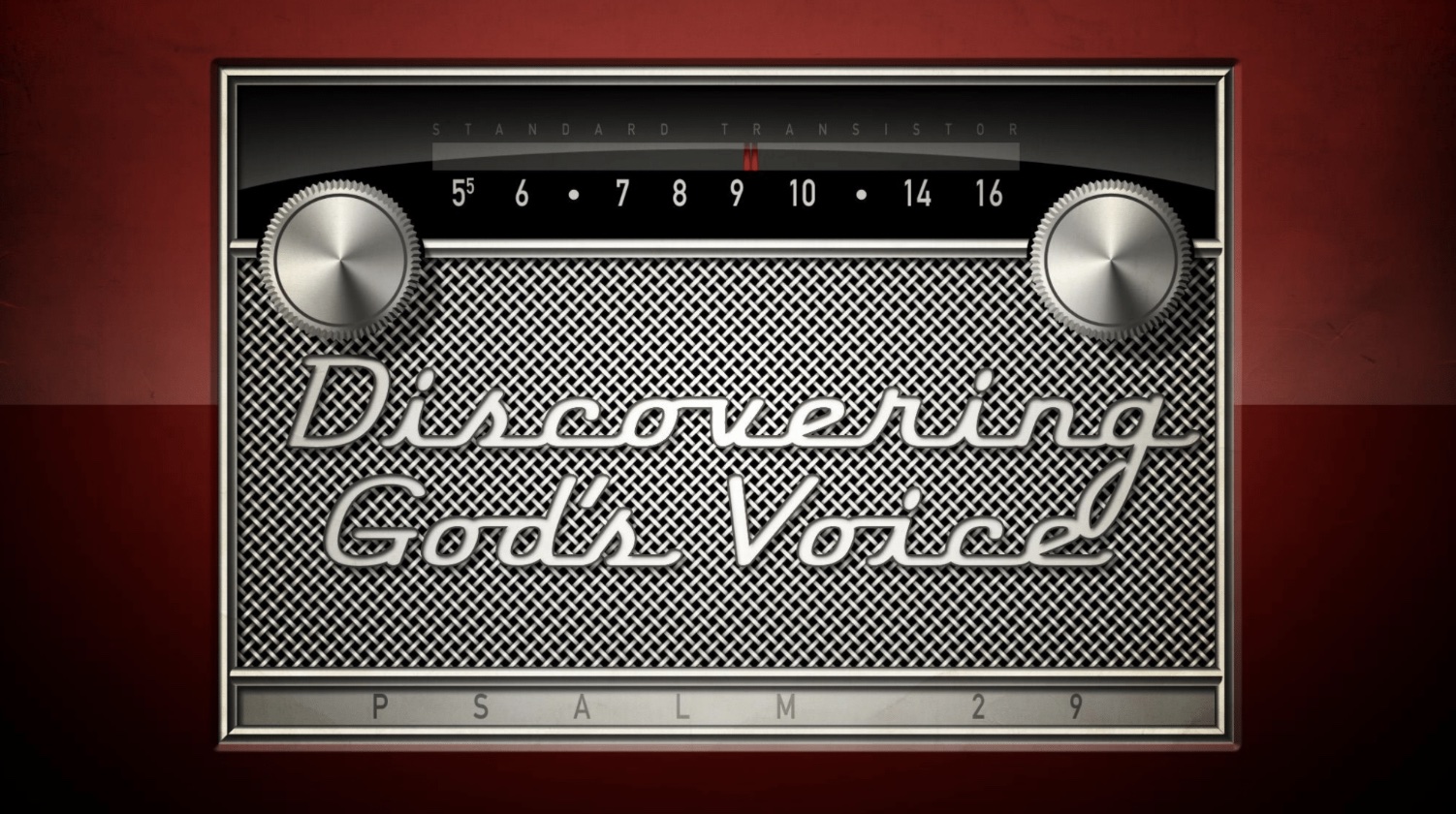 Discovering God's Voice- Part 1