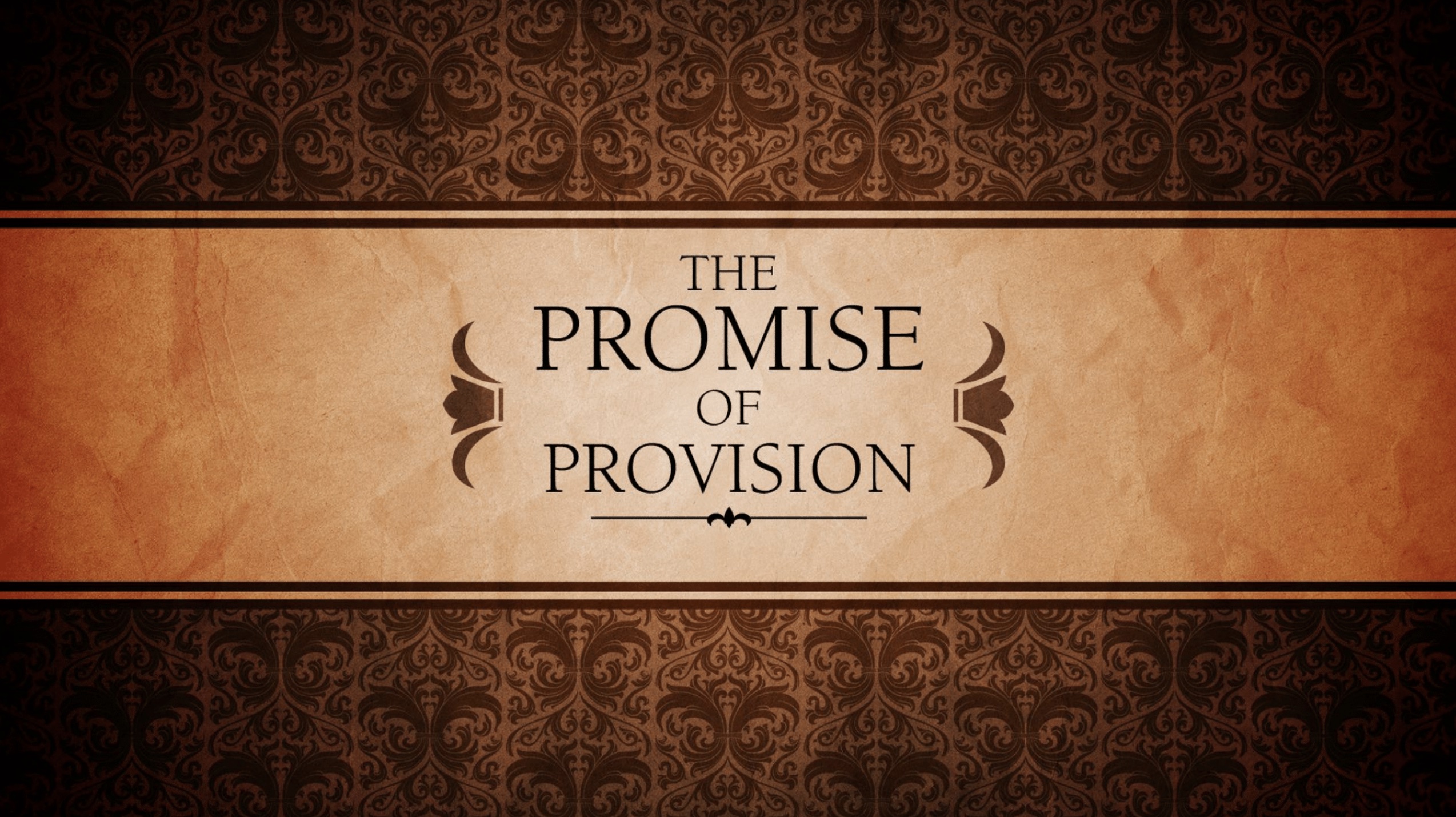 The Promise of Provision