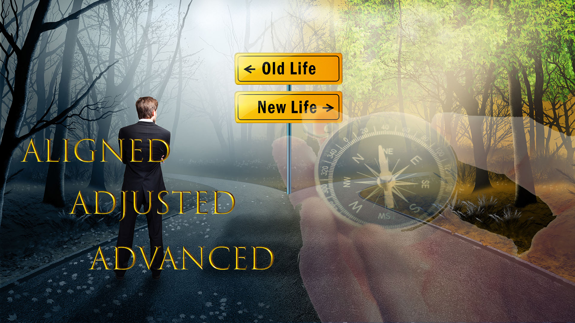 Aligned Adjusted advanced by God