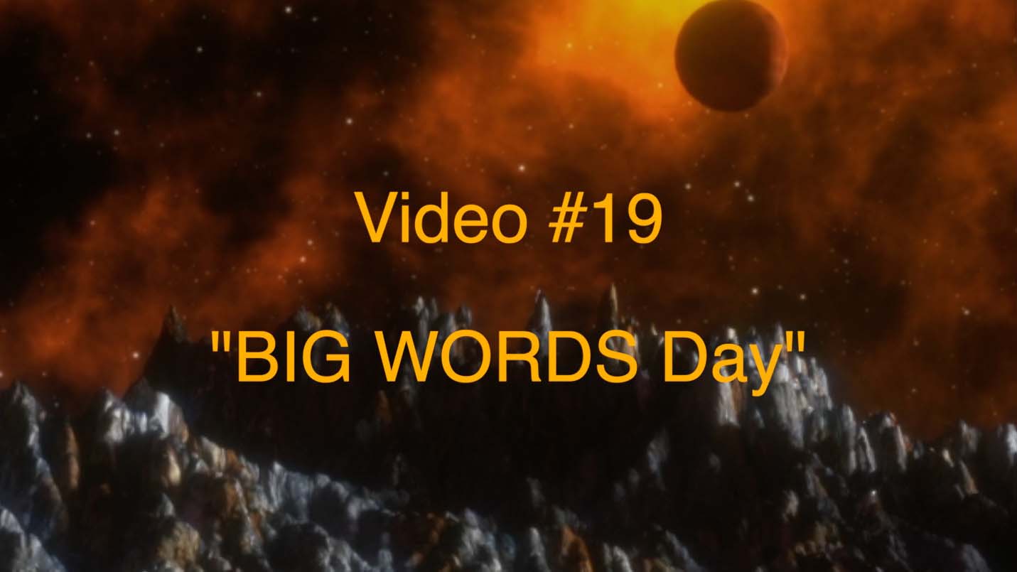 BIG WORDS Day