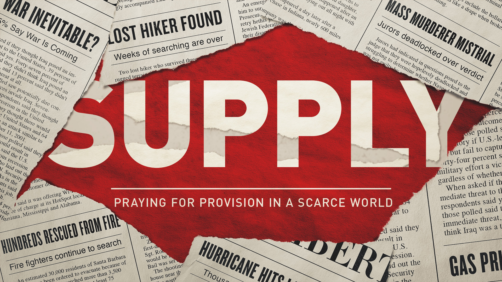 Our Pulpit Minister, Dr. Jason Noble is preaching. Jason's lesson is titled: "Supply Us: Praying for Provision in a Scarce World". The Scripture reading for Sunday is: Matthew 6:9-13 (NIV).
Join Us!