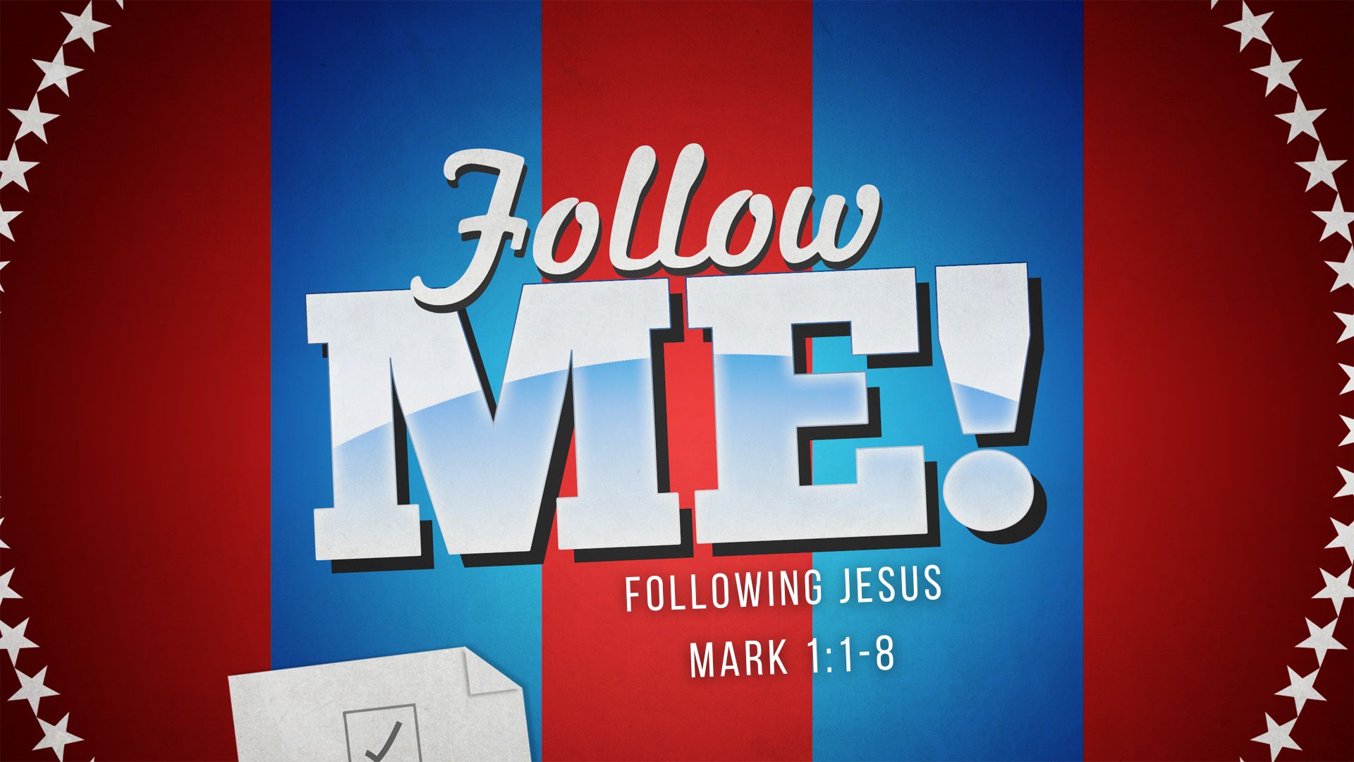 Our Pulpit Minister, Dr. Jason Noble will be preaching. Jason's lesson is titled: "Follow Me". The scripture readings will be from Mark 1:1-8.
Join Us!