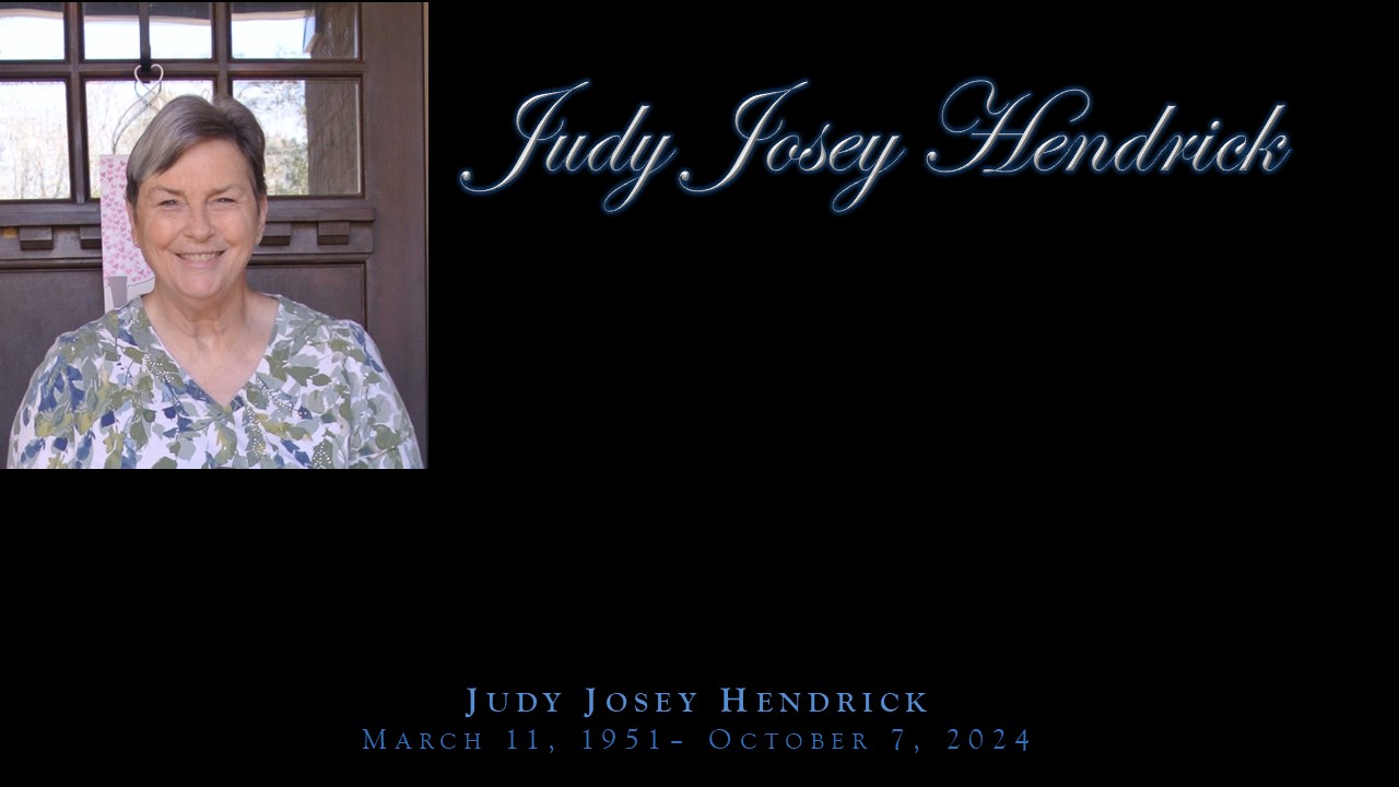 Celebration of Life Service for Judy Hendrick