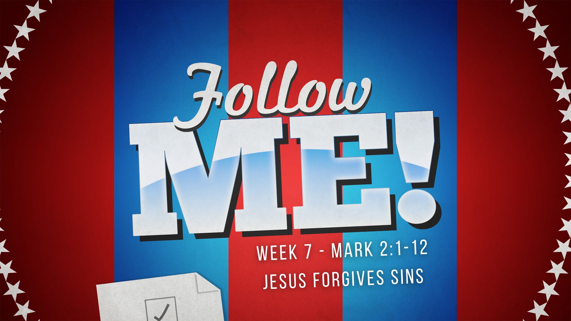 Our Pulpit Minister, Dr. Jason Noble will be preaching. Jason's lesson is titled: "Follow Me!: Jesus Forgives Sins". The scripture readings will be from Mark 2:1-12.
Join Us!