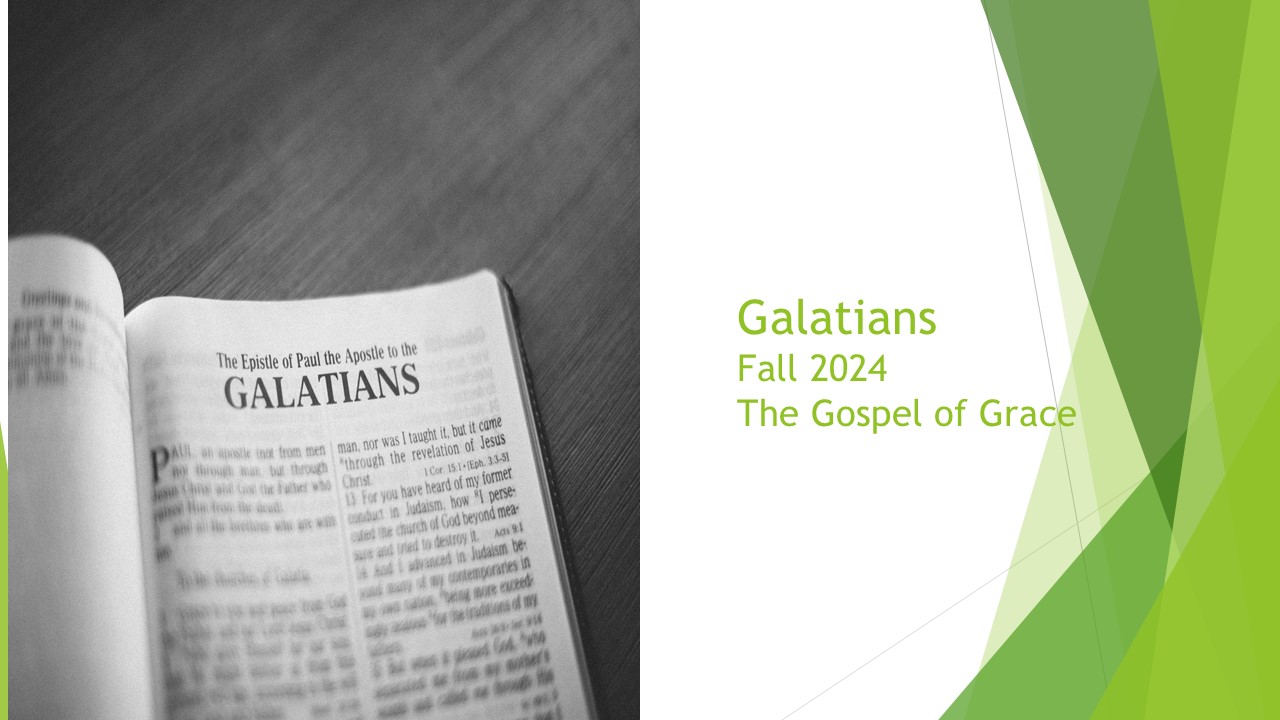 Our Adult Bible Class will continue our study in Galatians. This week's class is titled: "Following the Spirit (Gal 5:16-26). This week's lesson will be led by Kevin Herrmann.