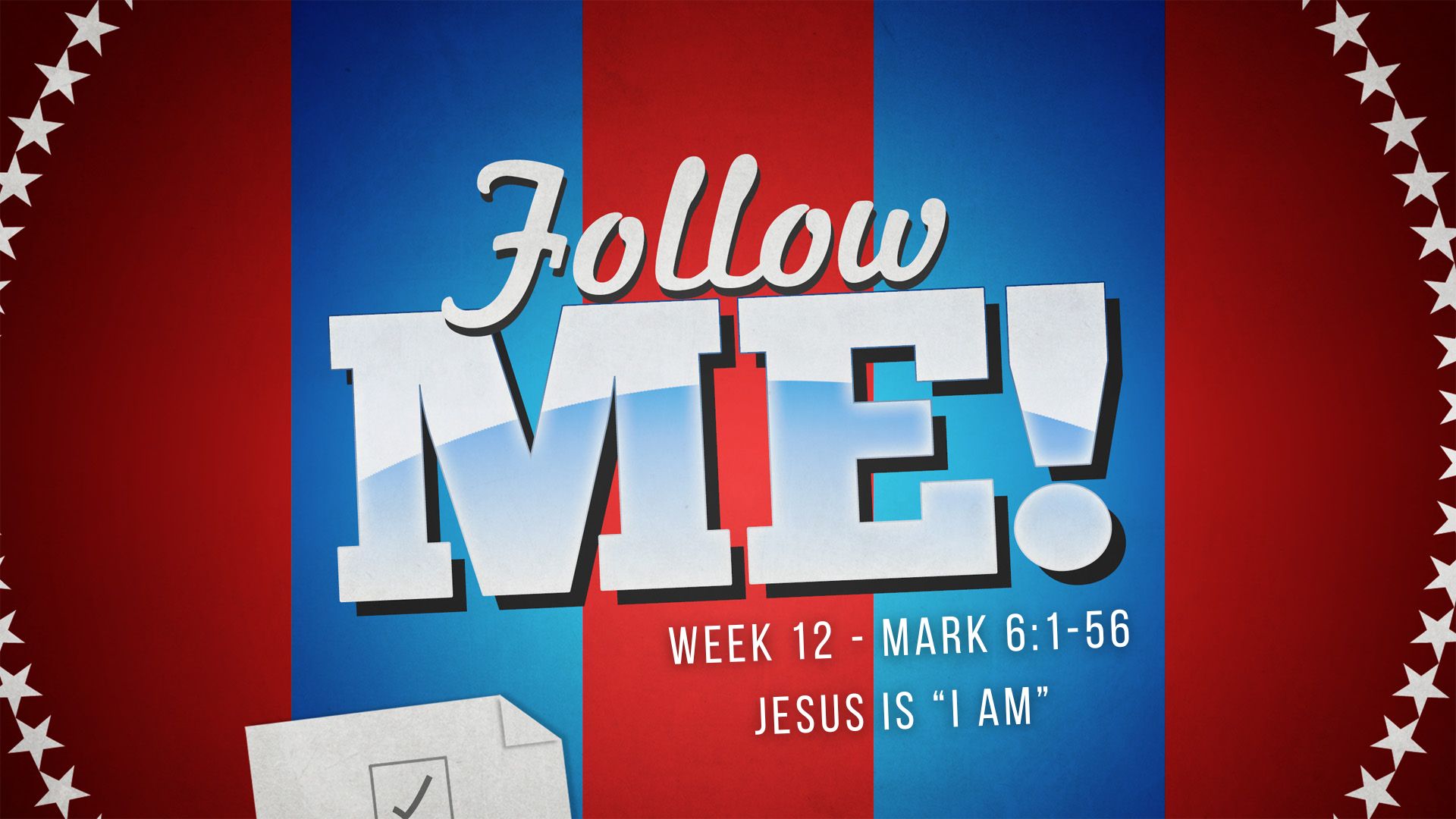 Our Pulpit Minister, Dr. Jason Noble is preaching. Jason's lesson is titled: Follow Me!: Jesus is 'I AM'. The scripture reading will be from Mark 6:1-56.
Join Us!