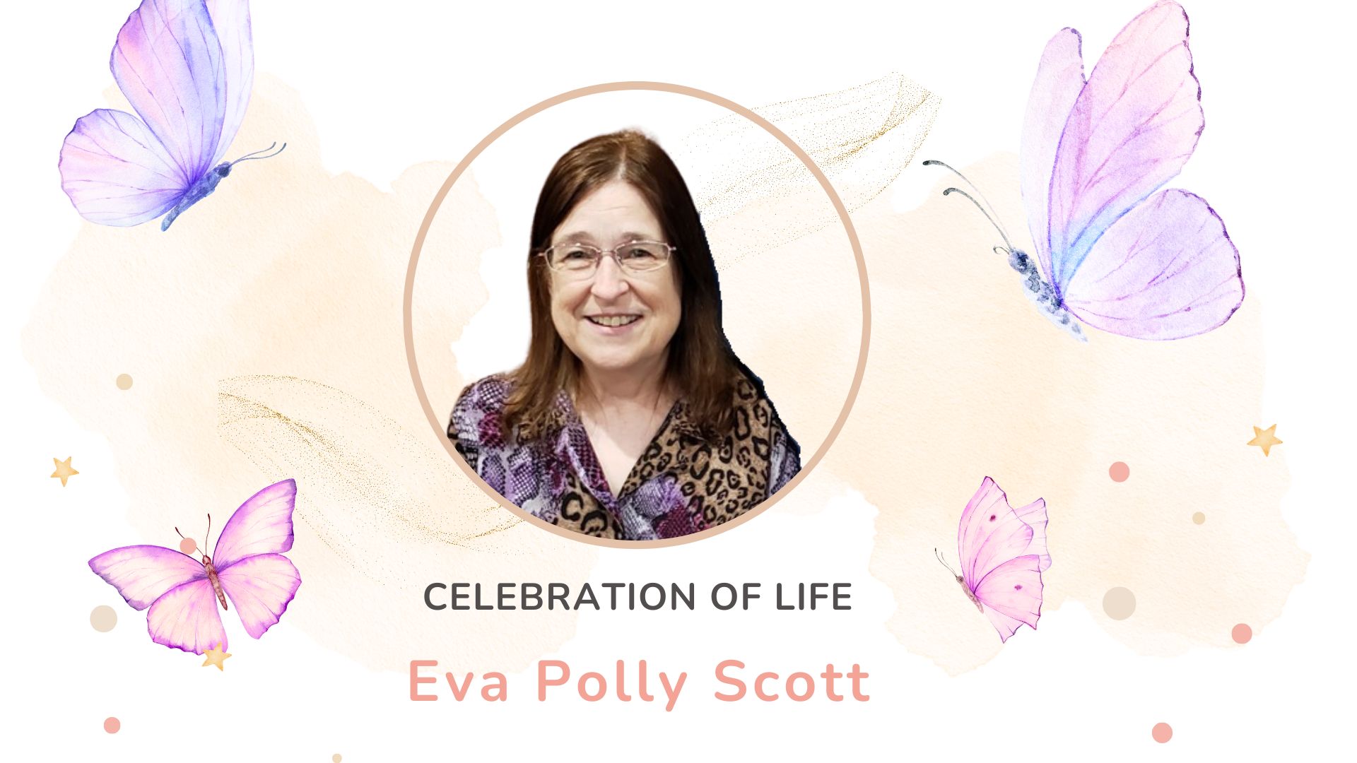 Celebration of Life Service for Polly Scott