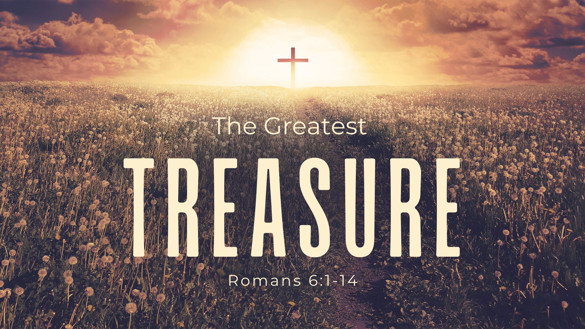 This Sunday is Youth Sunday. William Noble is preaching. William's lesson is titled: "The Greatest Treasure". The scripture reading will be from Romans 6:1-14.
Join Us!