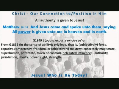 Jesus! Who is He Today?
This is the first part of the video, the second half is part 3 a.