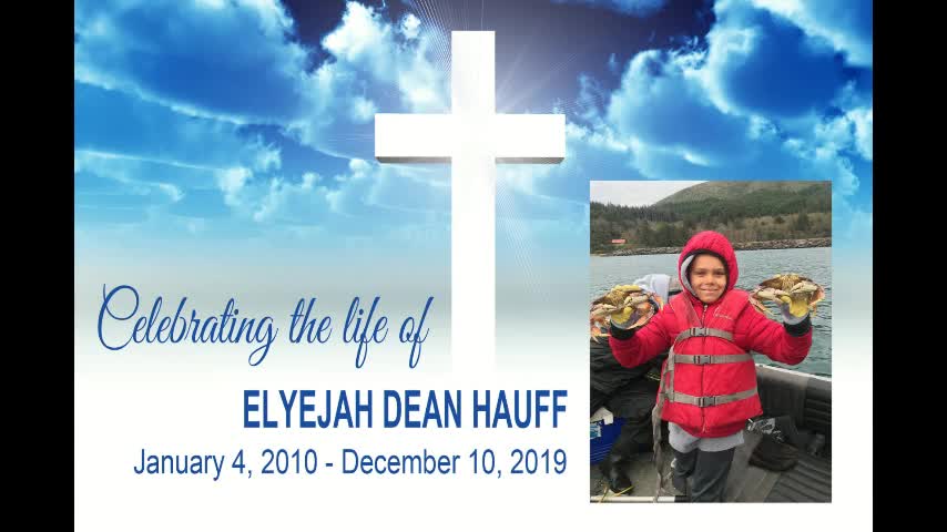 Elyejah Hauff Memorial Service
