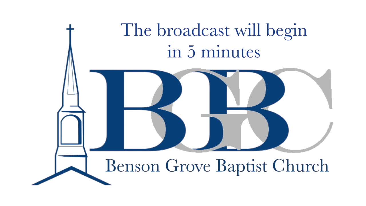 BGBC Live - May 17, 2020 PM