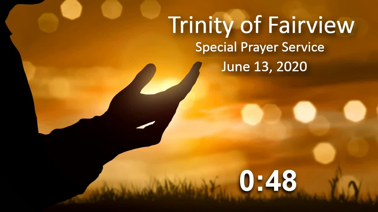6 13 Prayer Service