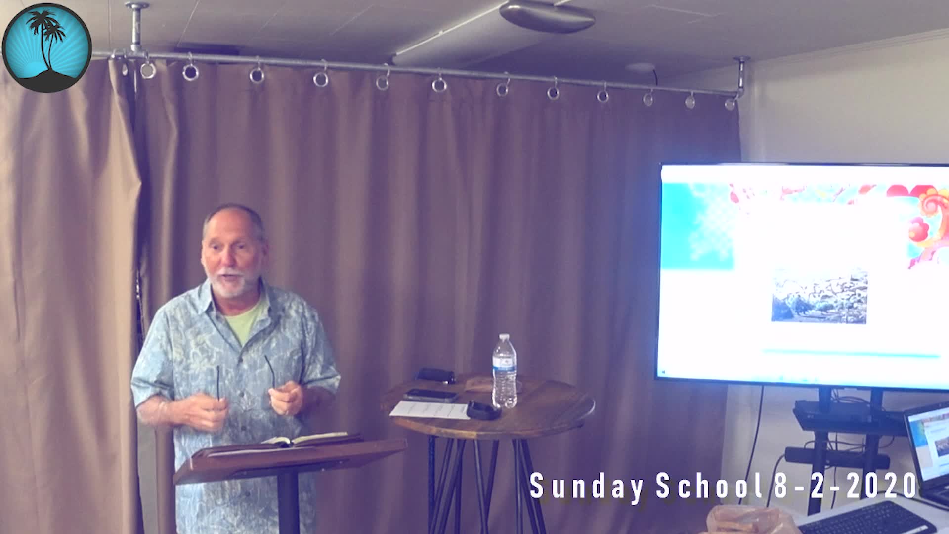 Sunday School 1st Service 8-9-2020